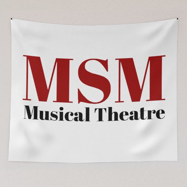 Item preview, MSM Musical Theatre (black text) designed and sold by Alaina Fritzinger.