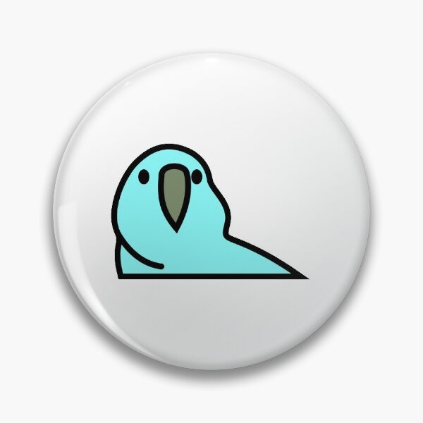 Item preview, PartyParrot - Light Blue designed and sold by Korben-Dallas.