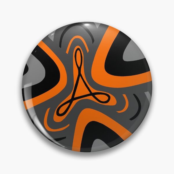 Item preview, Granizo Adobe - Naranja, gris y negro designed and sold by Sotterh.