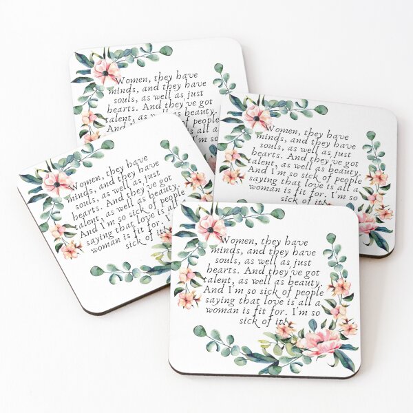 Item preview, Little Women Quote designed and sold by chrisevanswife.