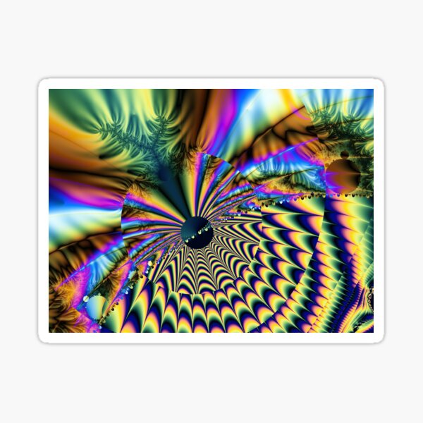 Bohemian Fractal Sticker