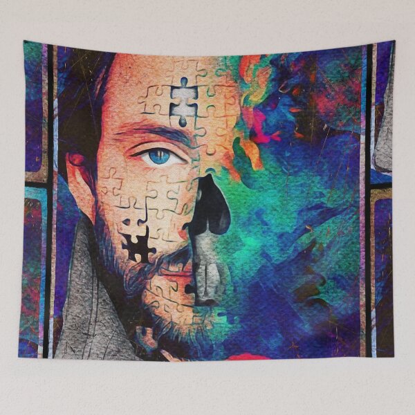 Item preview, Will Graham What Lies Beneath Poison Puzzle Skull designed and sold by orionlodubyal.