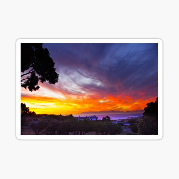 Sunset False Bay Sticker