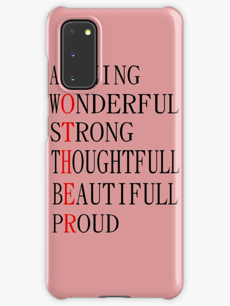 Download Mother S Day Svg Mom Definition Svg Mother Amazing Wonderfull Strong Thoughtfull Beautifull Proud Svg Case Skin For Samsung Galaxy By Mustapha64 Redbubble