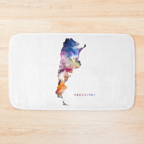 Item preview, Argentina Map designed and sold by MonnPrint.