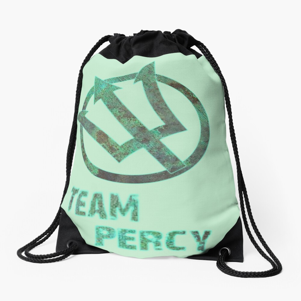 Team Percy Drawstring Bag
