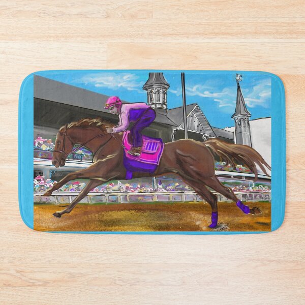 Item preview, Kentucky Derby Horse and Jockey at Churchill Downs designed and sold by Designwebjae.