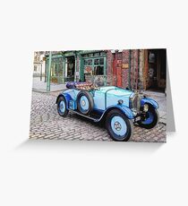 Vintage sports car Greeting Card