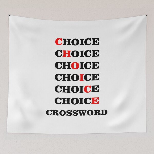 Item preview, Choice crossword designed and sold by SGS-.