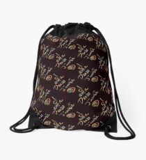 I am a DEXTER Junkie Drawstring Bag