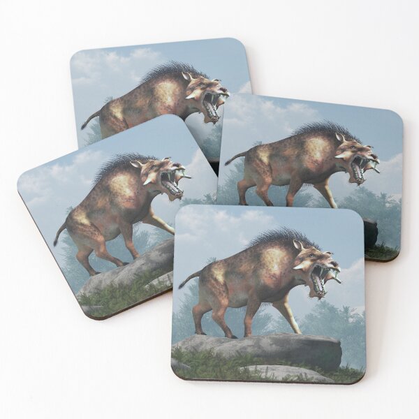 Item preview, Entelodon on a Boulder designed and sold by Daniel Eskridge.