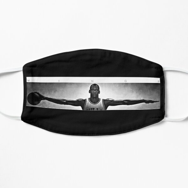 Michael Jordan Wings Mascarilla plana