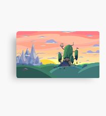 Sunset Time Canvas Print