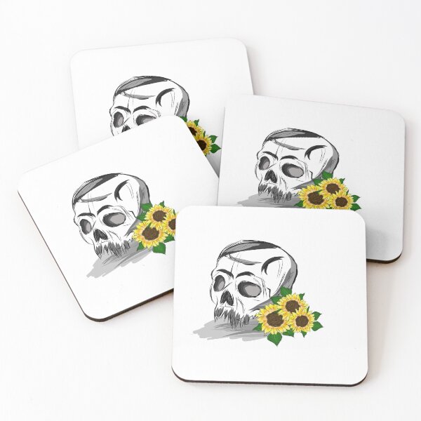 Item preview, Skulls and Sunflowers designed and sold by TheArtOfCJ.
