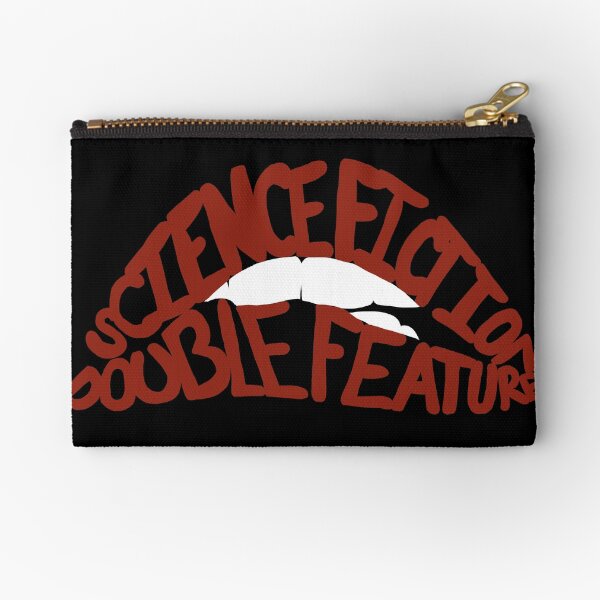 Science Fiction Double Feature Zipper Pouch