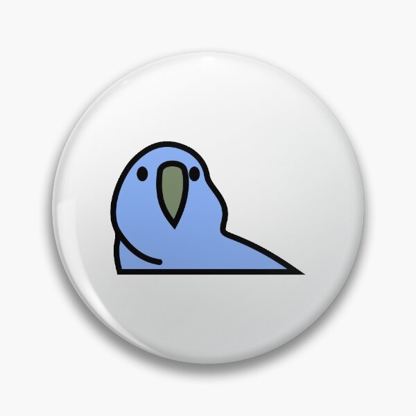 Item preview, PartyParrot - Dark Blue designed and sold by Korben-Dallas.