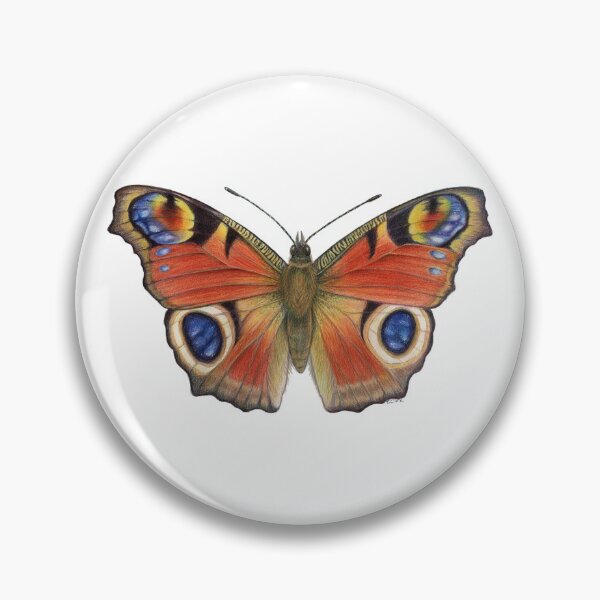 Item preview, Peacock Butterfly (Inachis io) designed and sold by Tamara Clark.