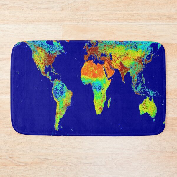 Item preview, World Map Rainbow designed and sold by 2sweetsDesign.