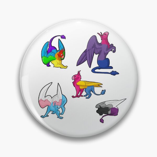 Item preview, All the gay gryphons designed and sold by khalico.