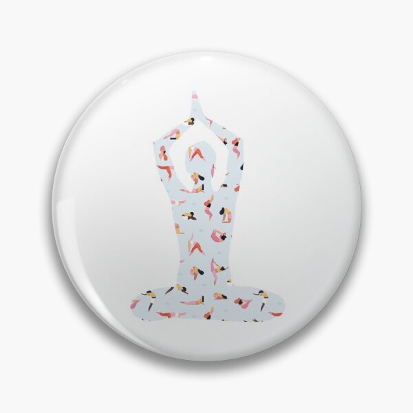 Artikelvorschau, Yoga Meditations Silhouette entworfen und verkauft von Mary H.