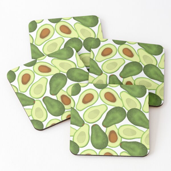 Item preview, Avocados pattern designed and sold by Juliana Costa.