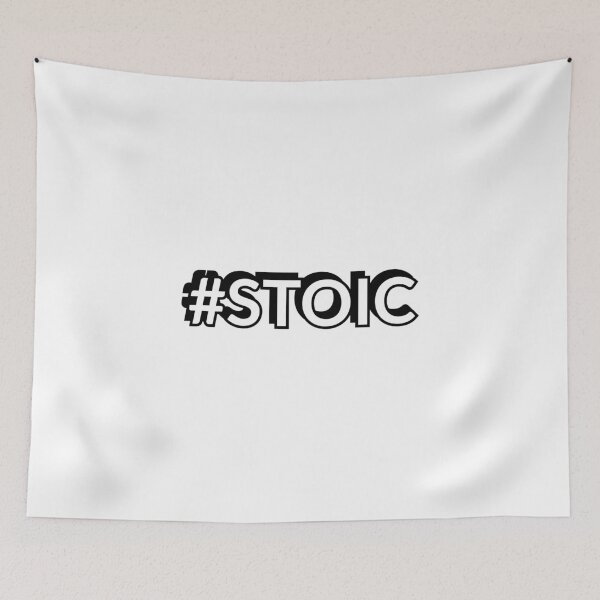 Item preview, STOIC hashtag designed and sold by Inspirationmotivation.