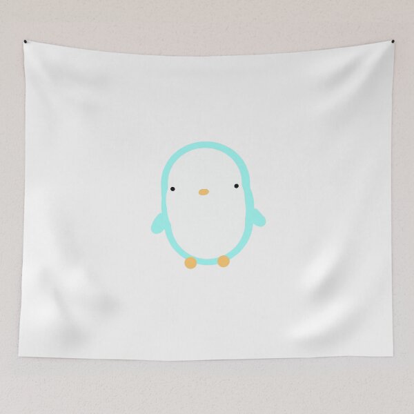 Item preview, *little sister made* teal penguin designed and sold by allielibby.