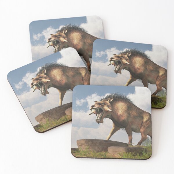 Item preview, Entelodon in a Landscape designed and sold by Daniel Eskridge.