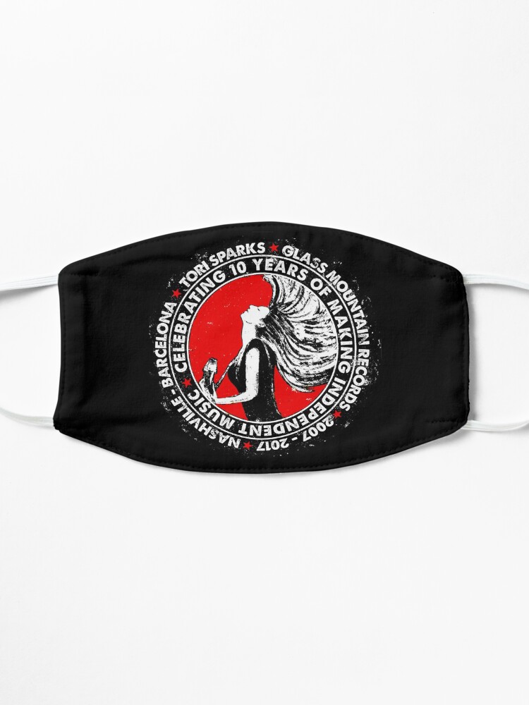 Alternate view of Tori Sparks + Glass Mountain Records 10th Anniversary (Red) Mask