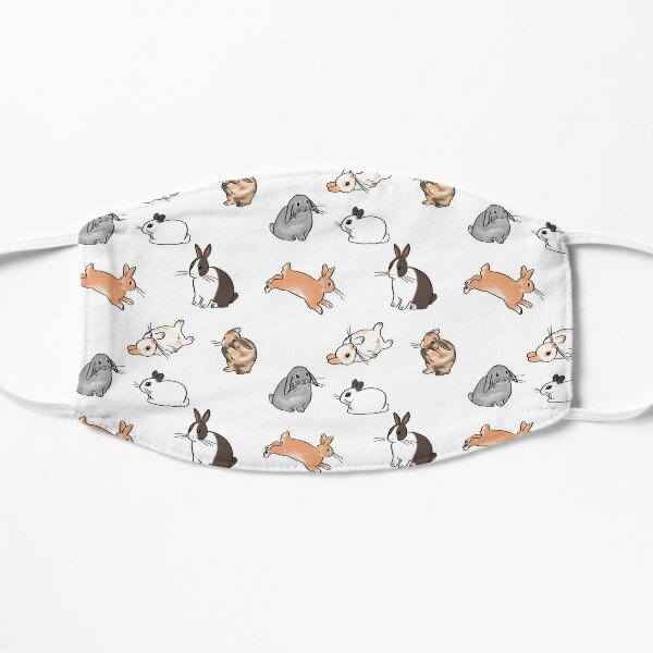 Rabbits Face Masks Redbubble - bunny face mask roblox