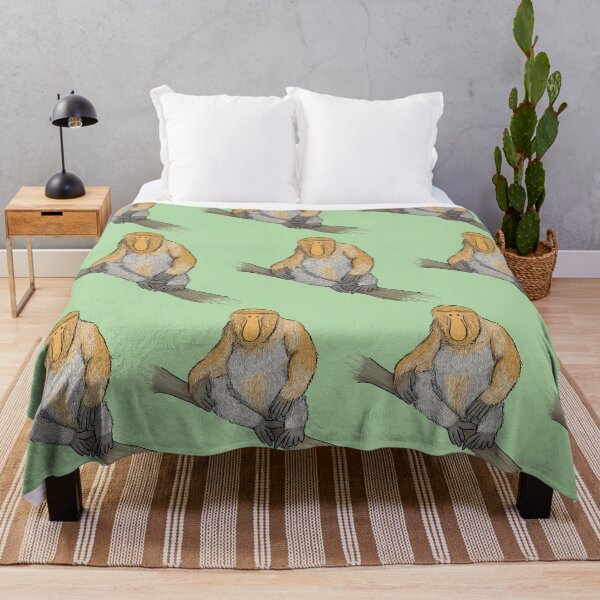 Item preview, Amazing Proboscis Monkey  designed and sold by ButtonandSquirt.