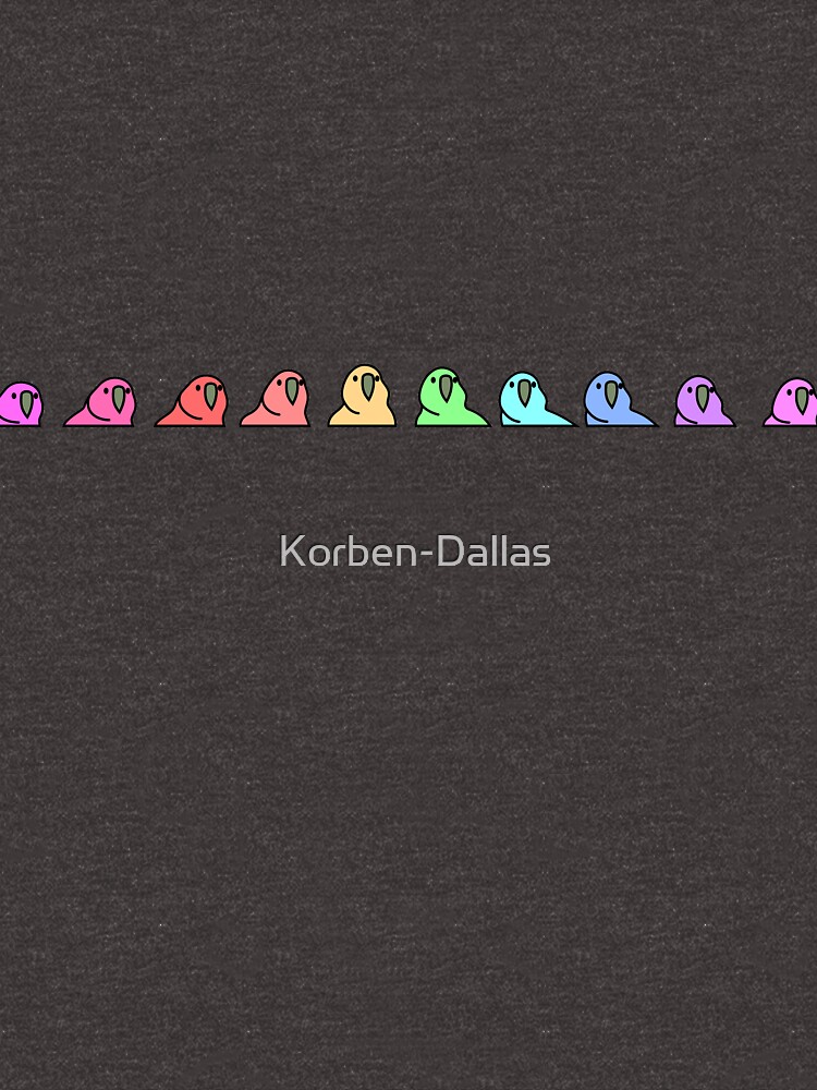 "PartyParrot Conga Line" Tshirt for Sale by KorbenDallas