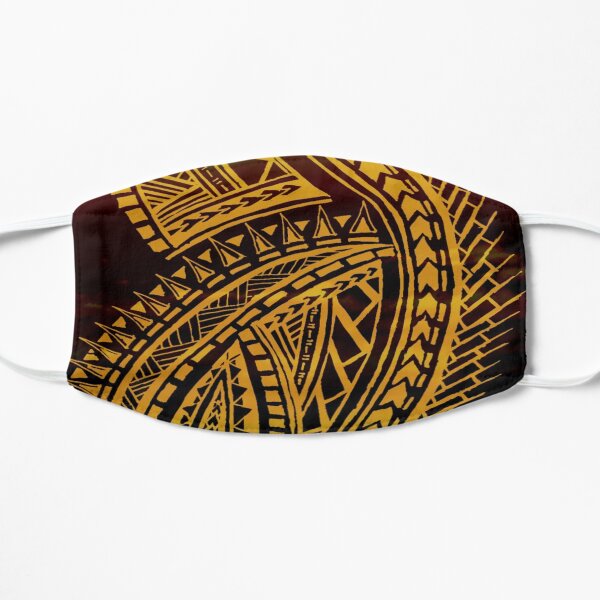 Coucher de soleil Tribal polynésien Masque taille M/L