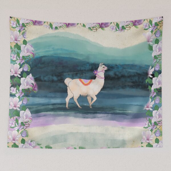 Item preview, A LLAMA IN THE WILDERNESS designed and sold by Andreea Dumez.