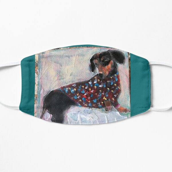 Funky dachshund Mask