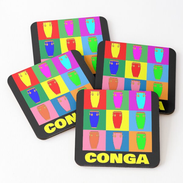 Item preview, Pop Art Conga designed and sold by tocarpercusion.