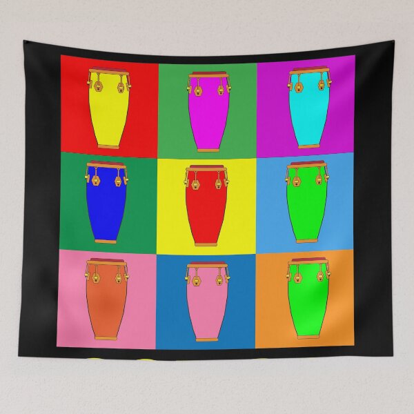 Item preview, Pop Art Conga designed and sold by tocarpercusion.