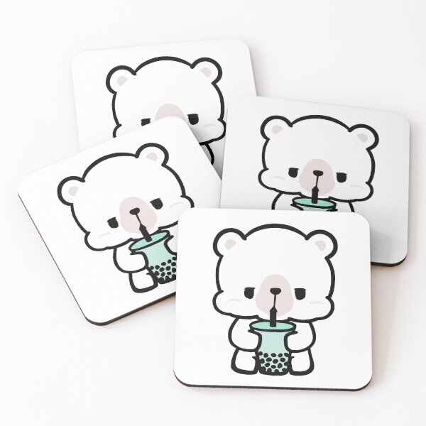 Item preview, Polar Boba Bear designed and sold by TheBluePig.