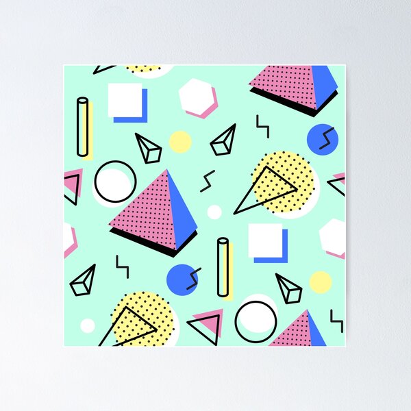 Item preview, Memphis Style 80s Nostagia design designed and sold by highparkoutlet.