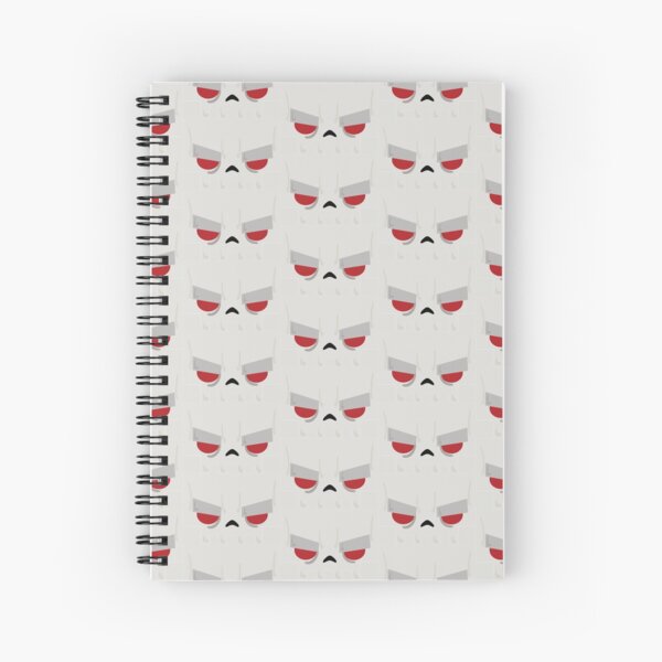 Slayaway Camp - Skullface Minimal Spiral Notebook