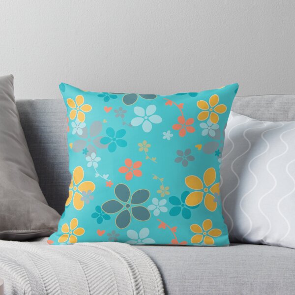 Item preview, Summer Rich Blooms Aqua (PCD3009) designed and sold by Jackie Werner.