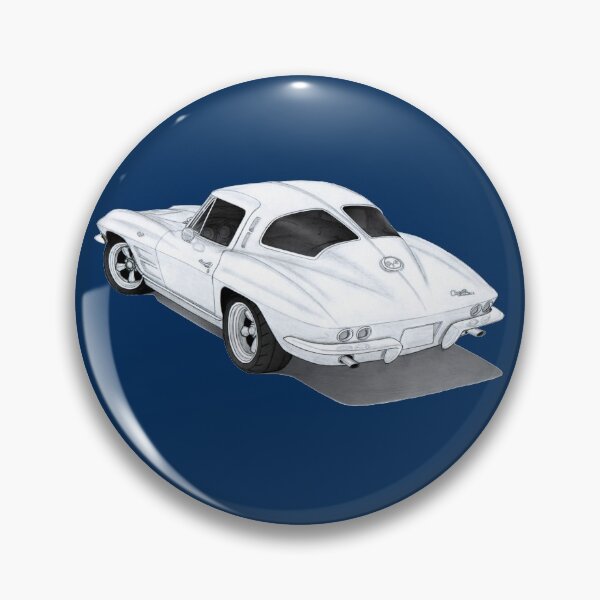 Item preview, 1963  Chevrolet Covette Stingray Drawing designed and sold by ItsMeRuva.
