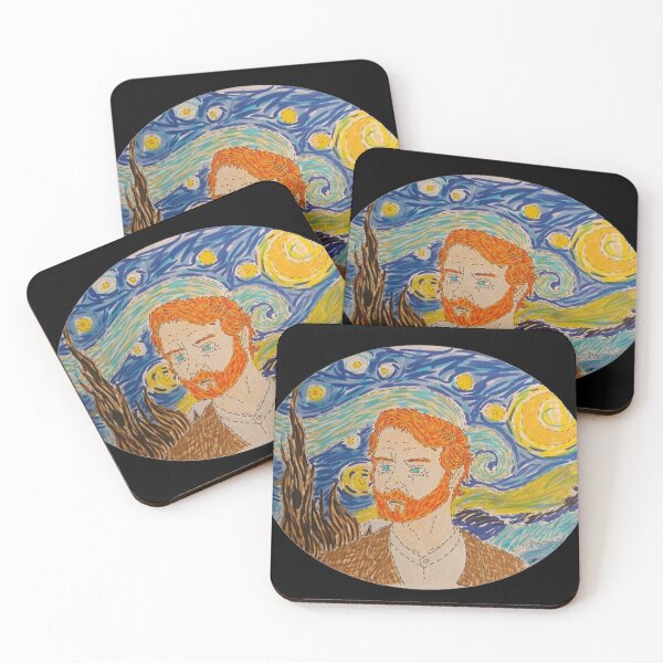 Item preview, Vincent Van Gogh and Starry Night designed and sold by ChesterCheeseXD.