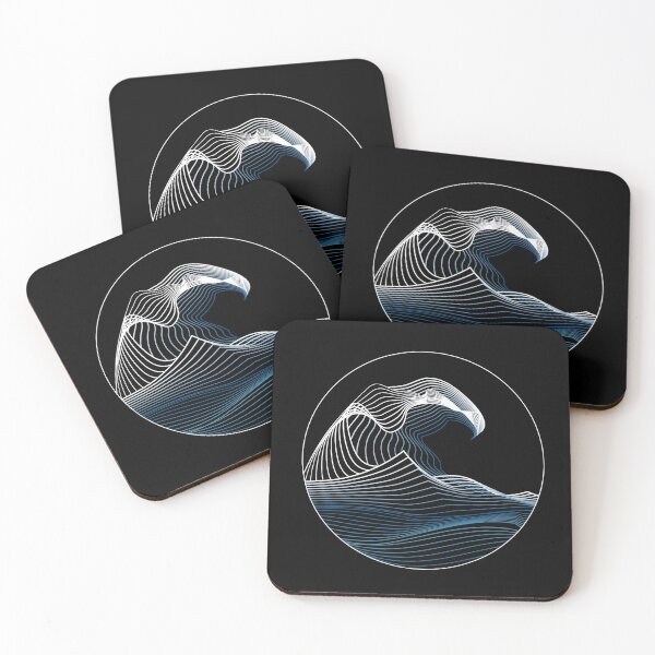 Item preview, Dramabite The Minimal Wave off Kanagawa designed and sold by dramabite.