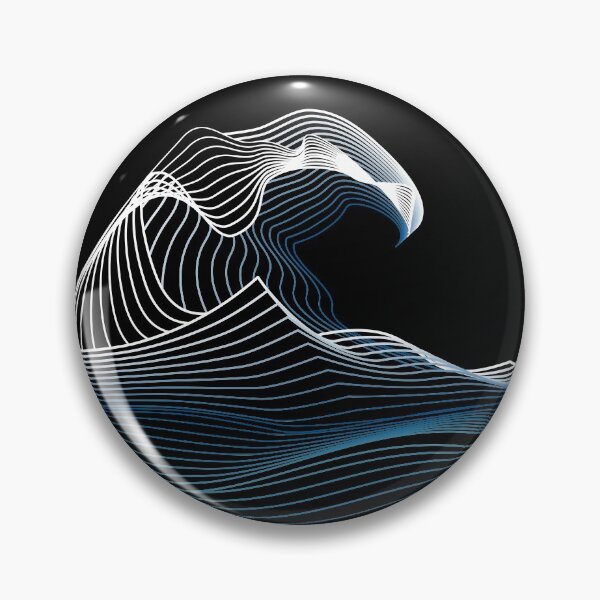 Item preview, Dramabite The Minimal Wave off Kanagawa designed and sold by dramabite.