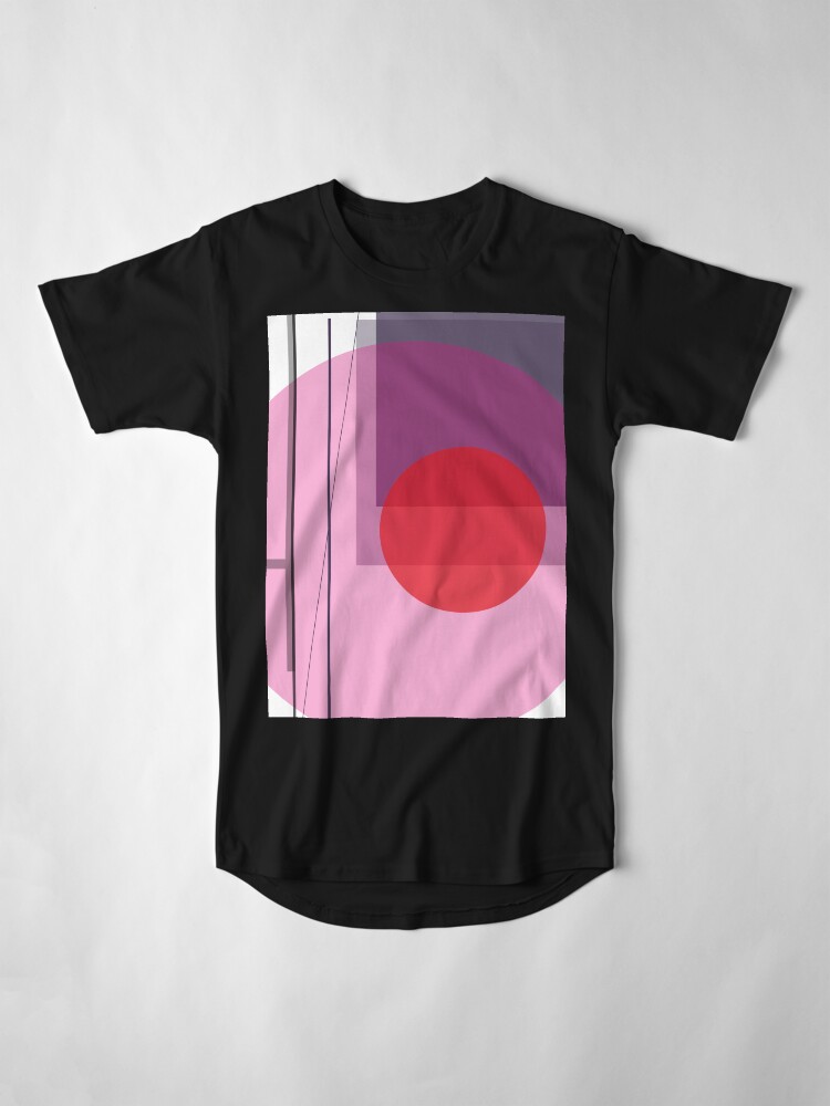 Alternate view of GEO POP WHITE Long T-Shirt