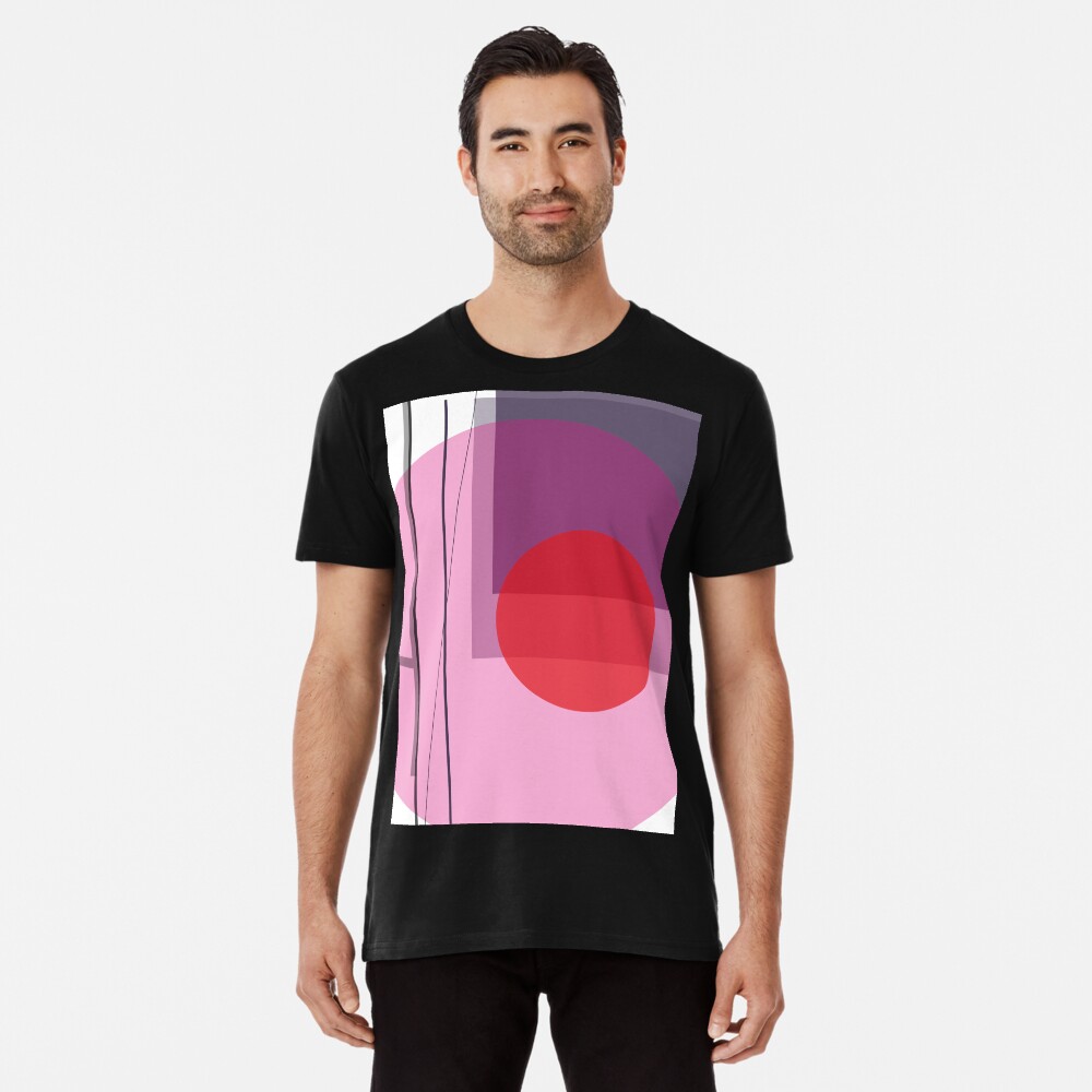 GEO POP WHITE Premium T-Shirt