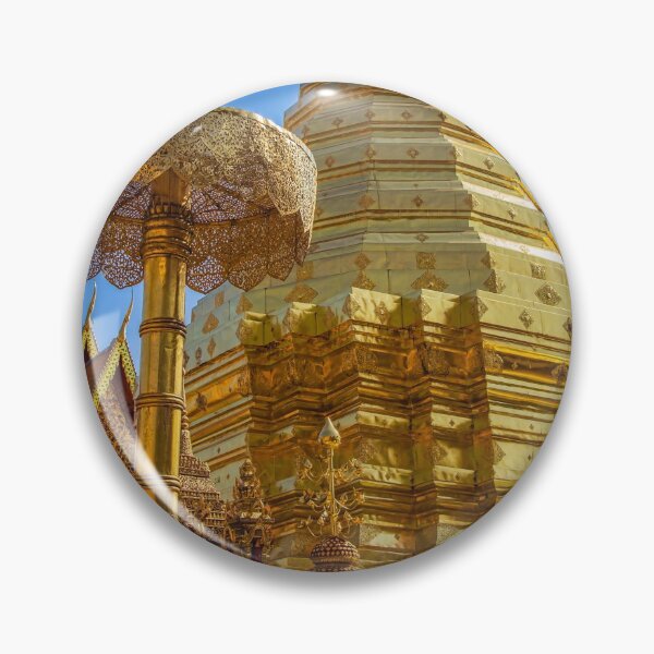 Item preview, Thailand. Chiang Mai. Wat Phra That Doi Suthep. Golden Stupa. designed and sold by vadim19.