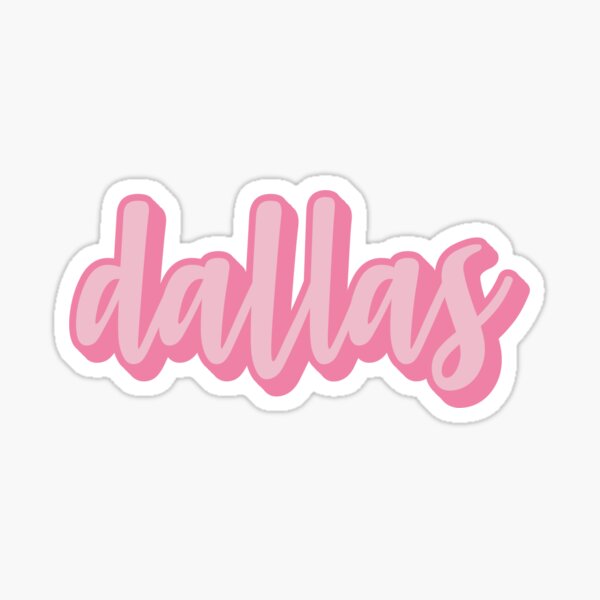 Item preview, Pink Dallas designed and sold by cattyhauck.