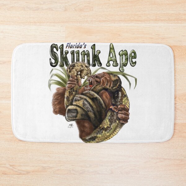 Item preview, Florida's skunk ape battling python designed and sold by sal lucente.